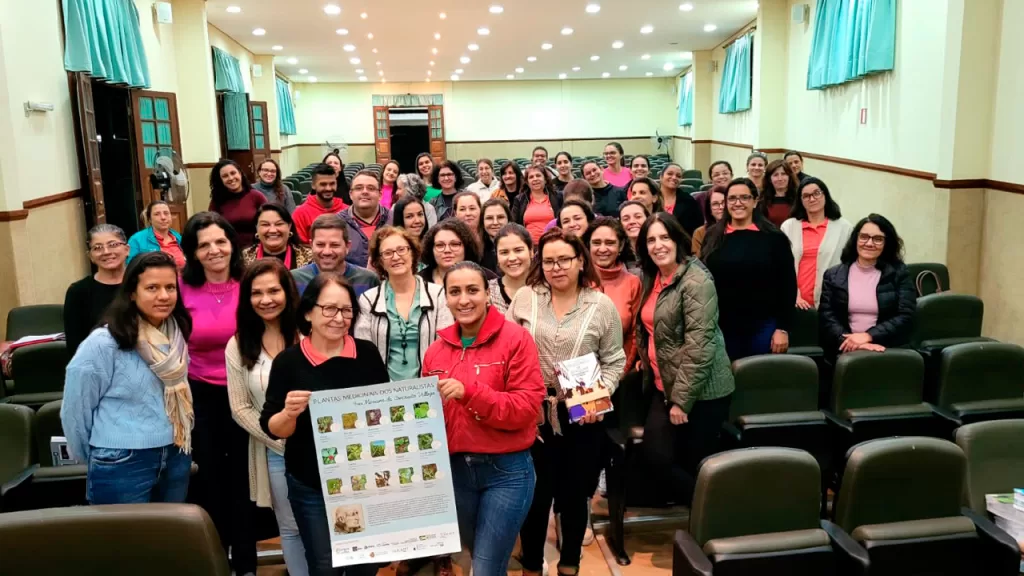 Oficina das plantas medicinais em Cel. Xavier Chaves