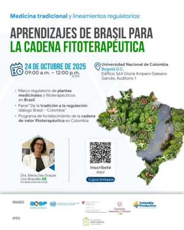 Missão de estudo das plantas nativas da Colômbia junto a INVIMA, Bogotá