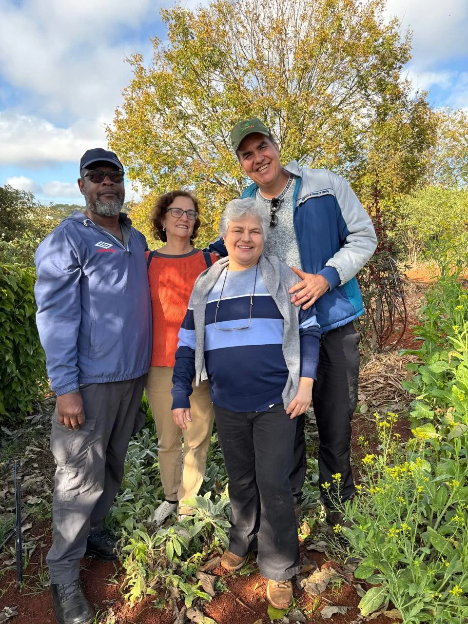 Visita do Prof. Valdely Kinnup do IFAM Manaus, responsável pela criação da Sigla PANC